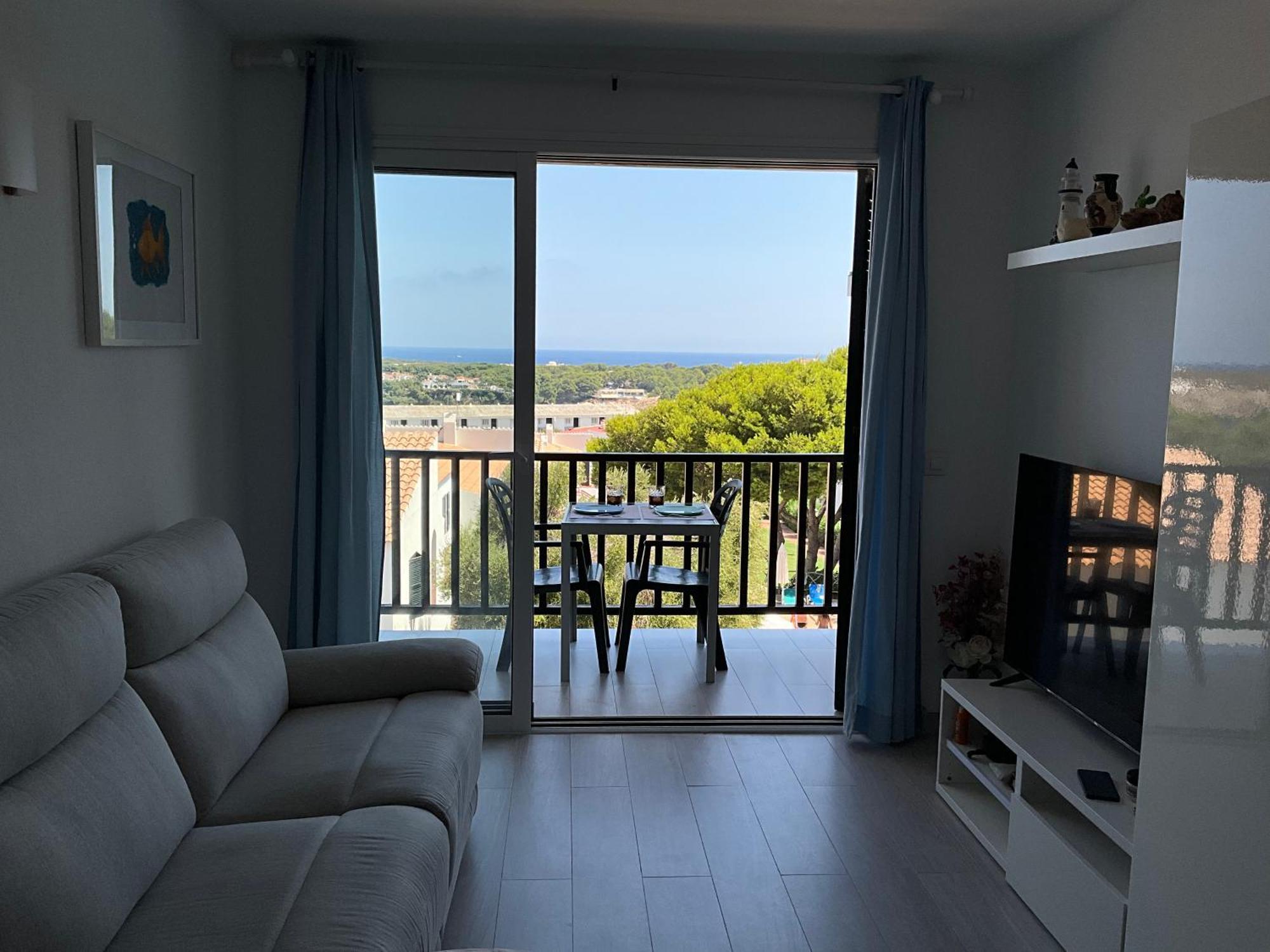 Vistas Al Mar Y La Piscina Apartment Arenal d'en Castell Exterior photo